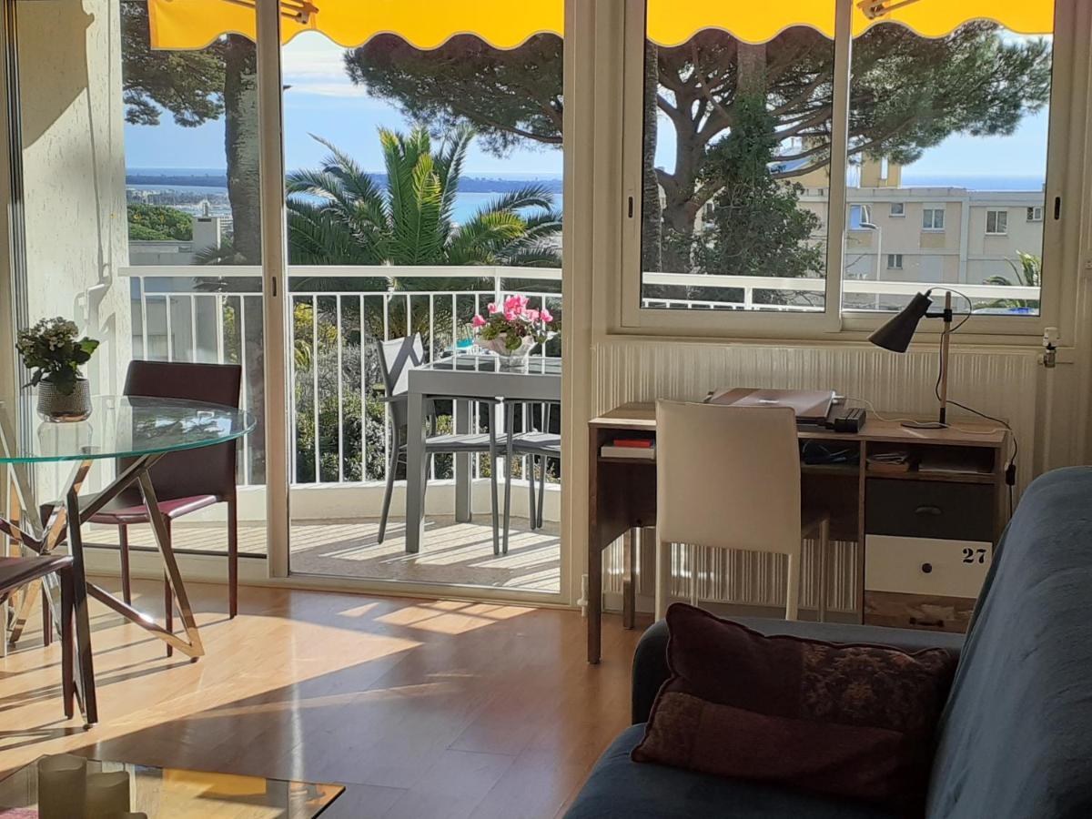 Spacieux Studio 37M2 - Terrasse Vue Mer Cannes Buitenkant foto